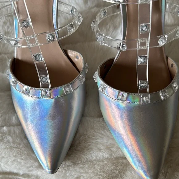 Mix No. 6 Iridescent Silver Heels - Picture 9 of 9